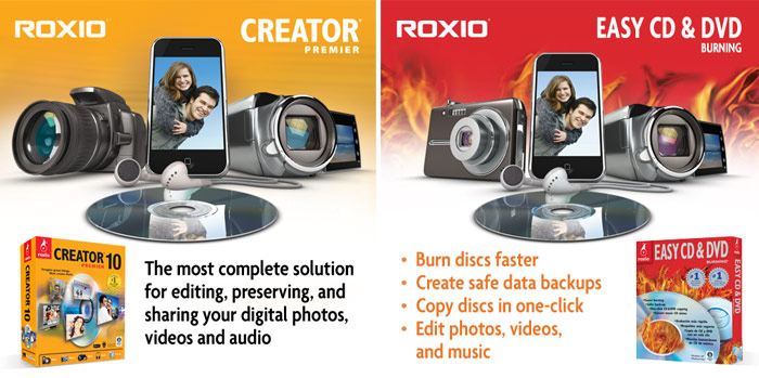 Roxio Banner
